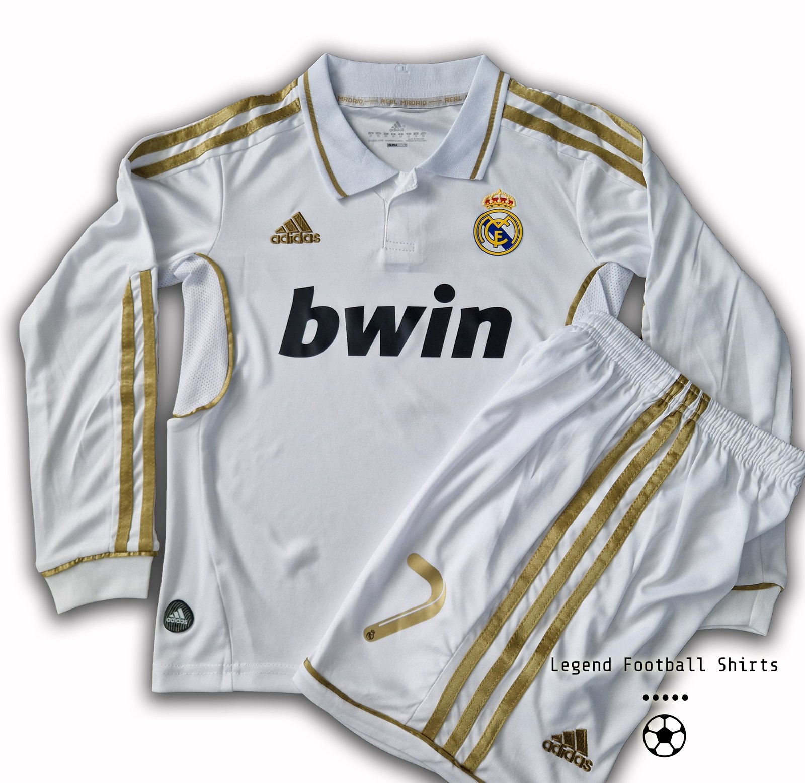 Real Madrid 2011 2012 kids retro kit RONALDO 7 | Legend Football